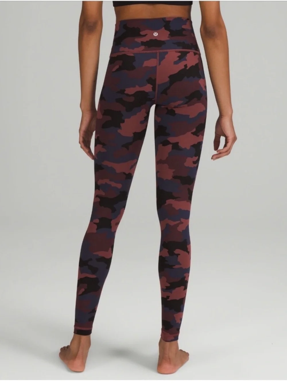 NWT Lululemon Wunder Train High Rise 28” Leggings Camo Size 2 Everlux